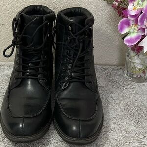 Mark Nason Black Leather Men's Boots